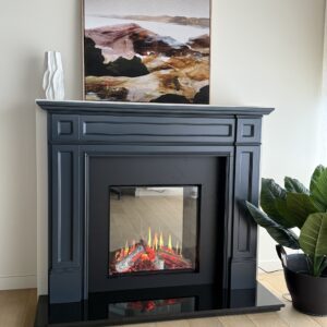 Electric Fireplace, Luminosa with mantel