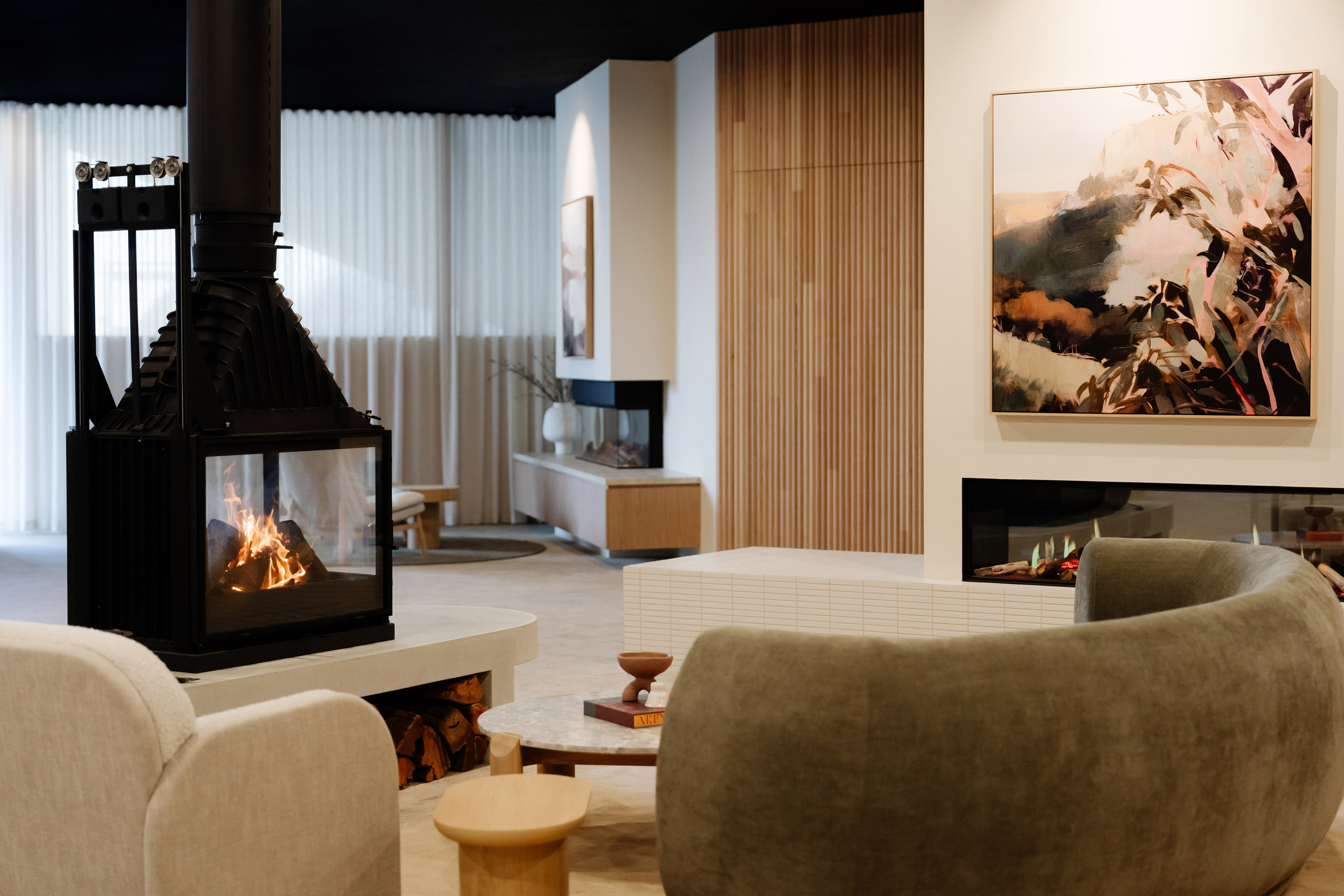 Wignells-Showroom_Cheminees-Philippe-and-lounge Wignells Showroom - Cheminees Philippe and lounge