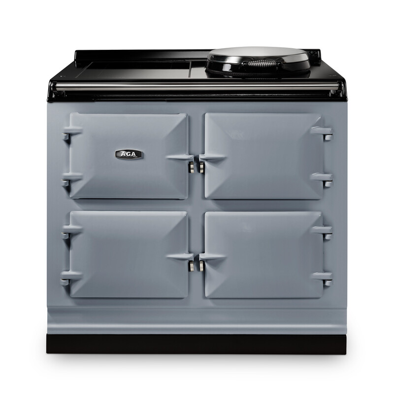 AGA eR7i Series 100 Electric with Induction Hob AGA eR7i Series 100 Electric with Induction Hob Dove with Stainless Steel trim