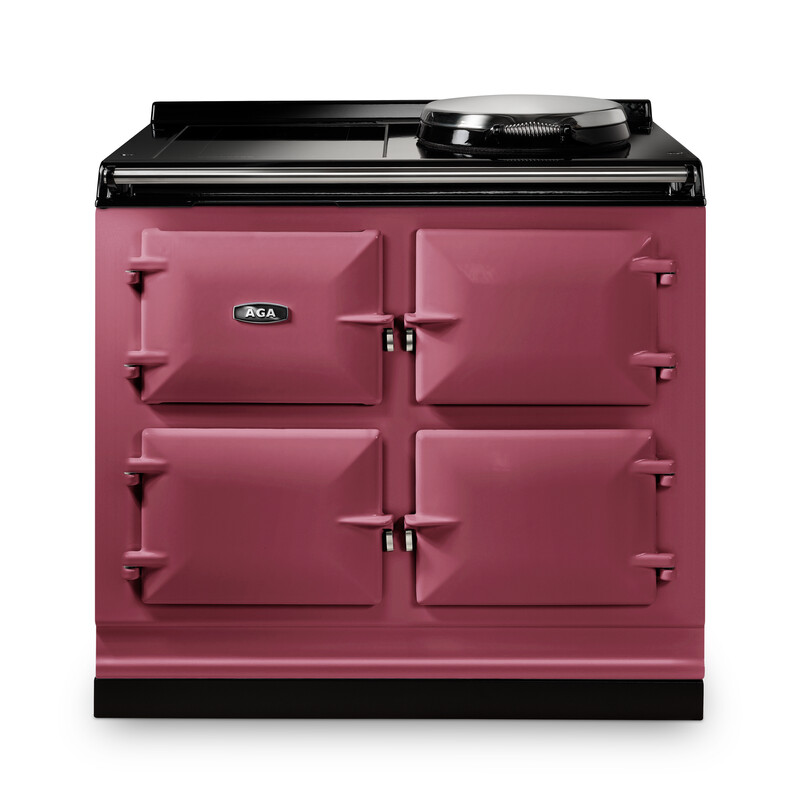 AGA eR7i Series 100 Electric with Induction Hob Raspberry with Stainless Steel trim AGA eR7i Series 100 Electric with Induction Hob Raspberry with Stainless Steel trim