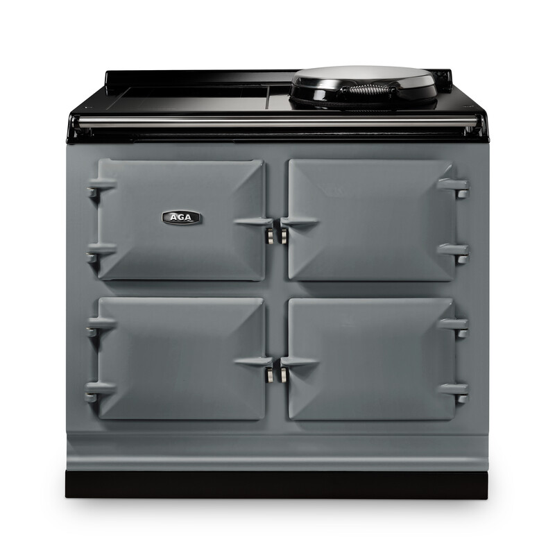 AGA eR7i Series 100 Electric with Induction Hob Slate with Stainless Steel trim AGA eR7i Series 100 Electric with Induction Hob Slate with Stainless Steel trim
