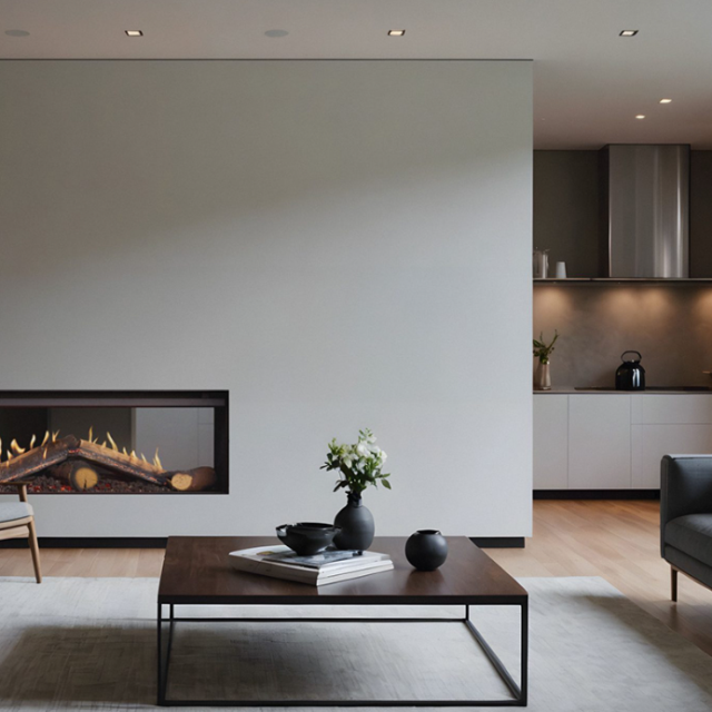 Rinnai LS 1000F Doble Sided Gas Fireplace